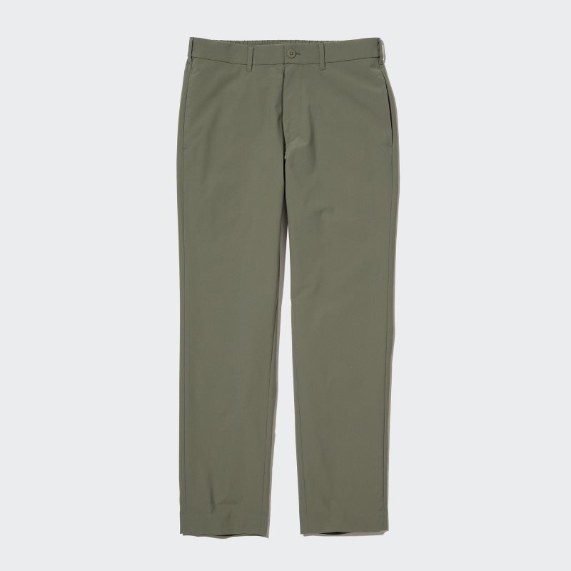 Beige Men Uniqlo Airsense Relaxed (Ultra Light Relaxed) Pants | USA RZVSE-3812