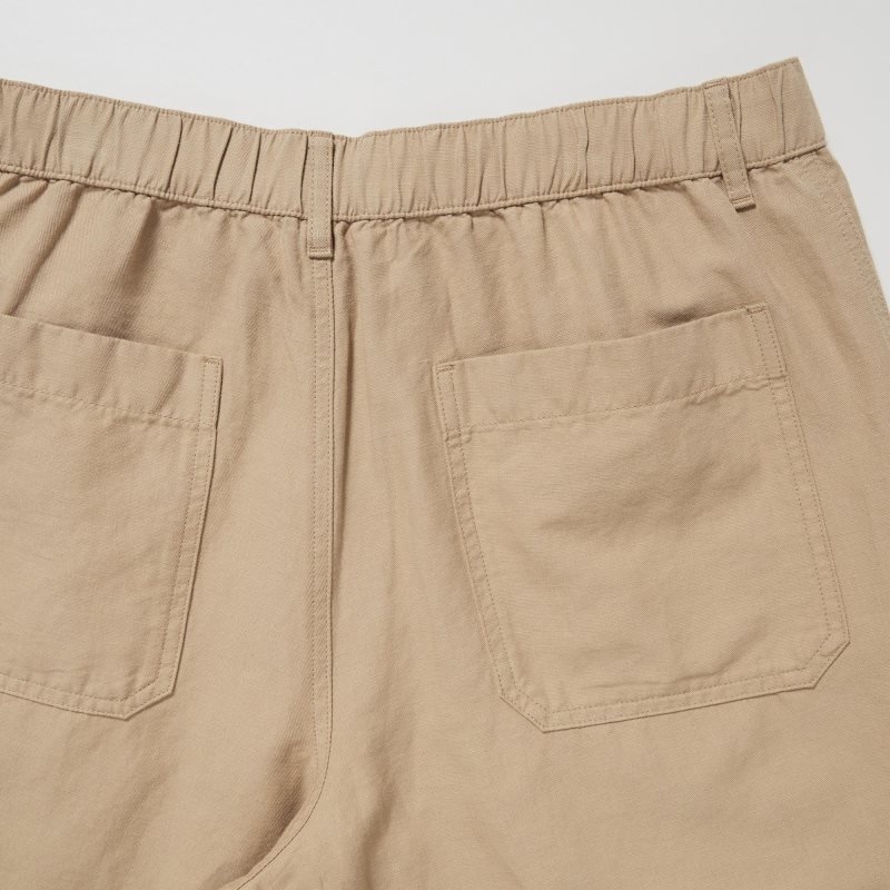 Beige Men Uniqlo Linen Blend (9.5