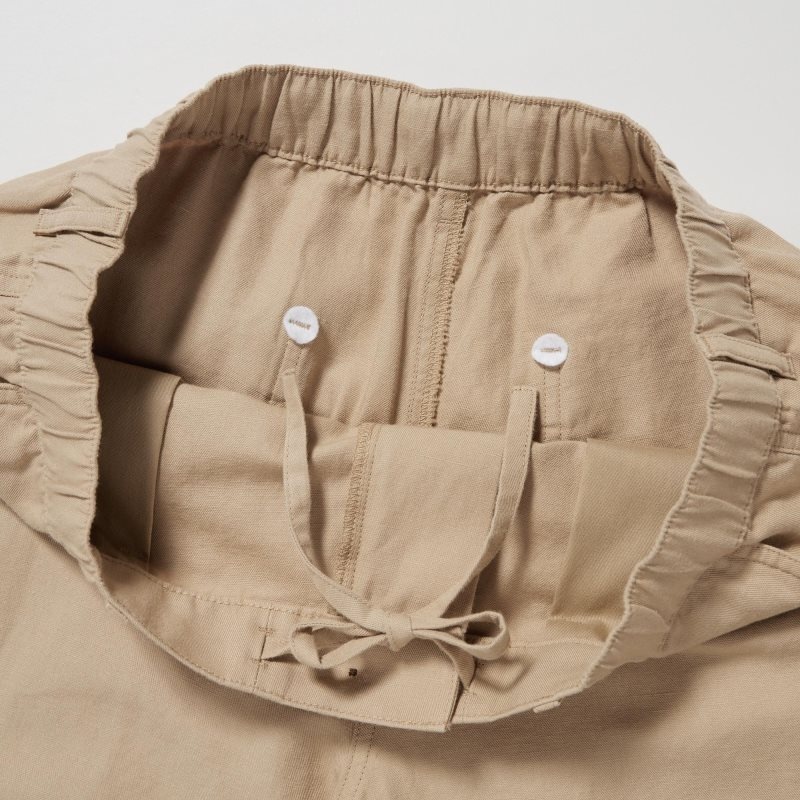 Beige Men Uniqlo Linen Blend (9.5