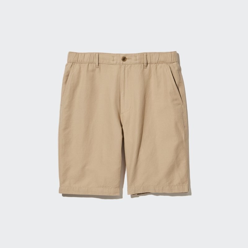 Beige Men Uniqlo Linen Blend (9.5