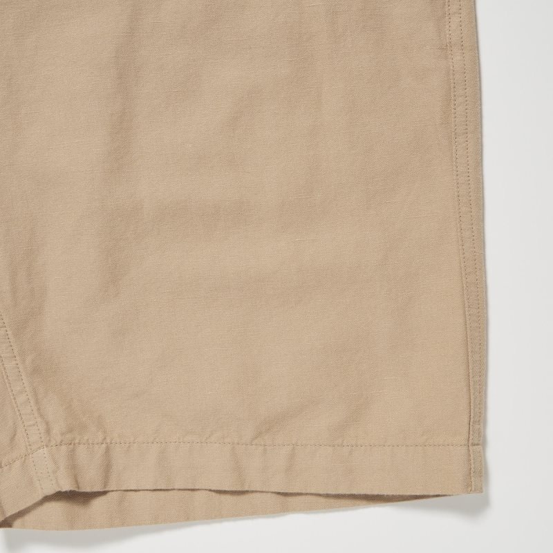 Beige Men Uniqlo Linen Blend (9.5