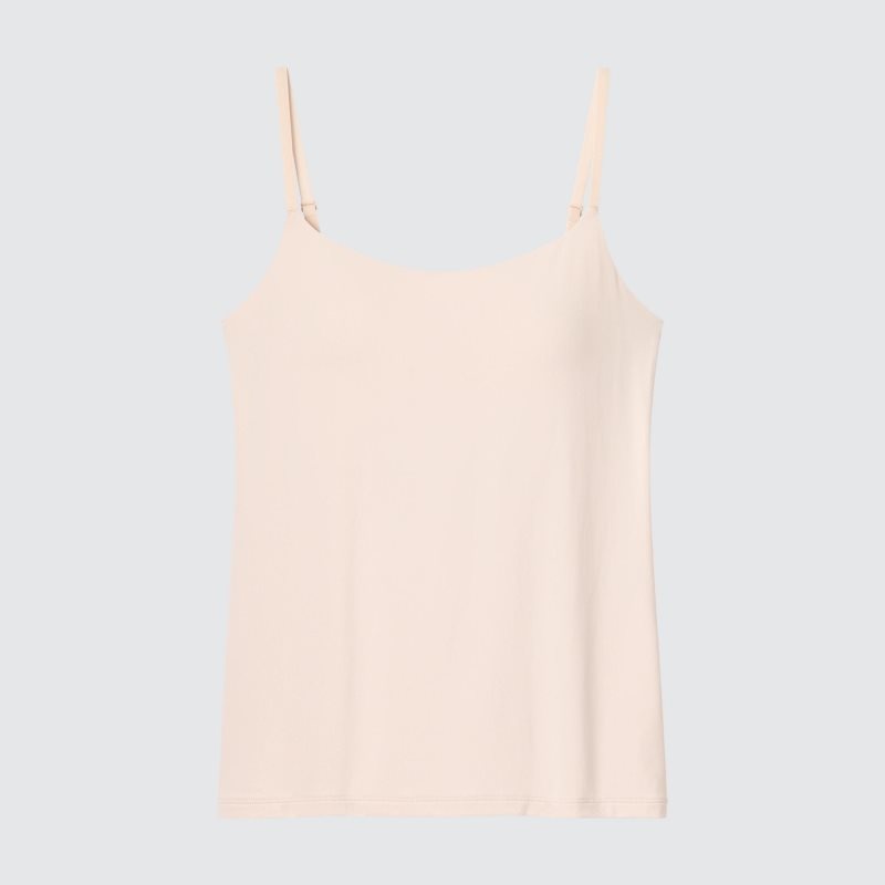 Beige Women Uniqlo Airism Camisole Bras | USA DAMGE-7084