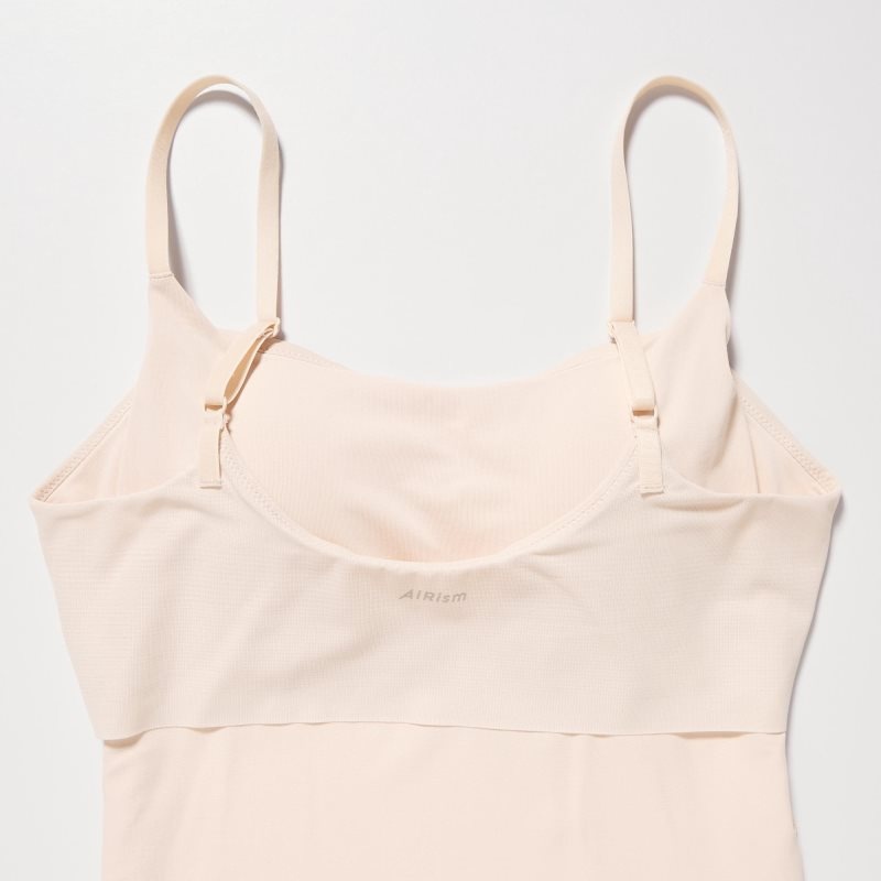 Beige Women Uniqlo Airism Camisole Bras | USA DAMGE-7084