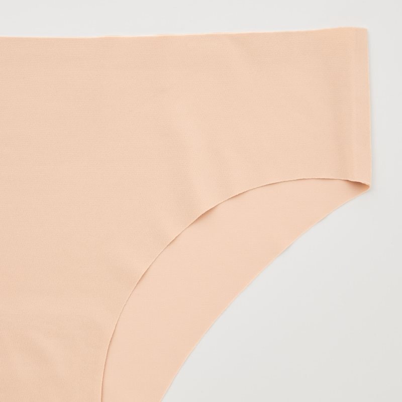 Beige Women Uniqlo Airism Ultra Seamless Regular Underwear | USA ONHCS-9174