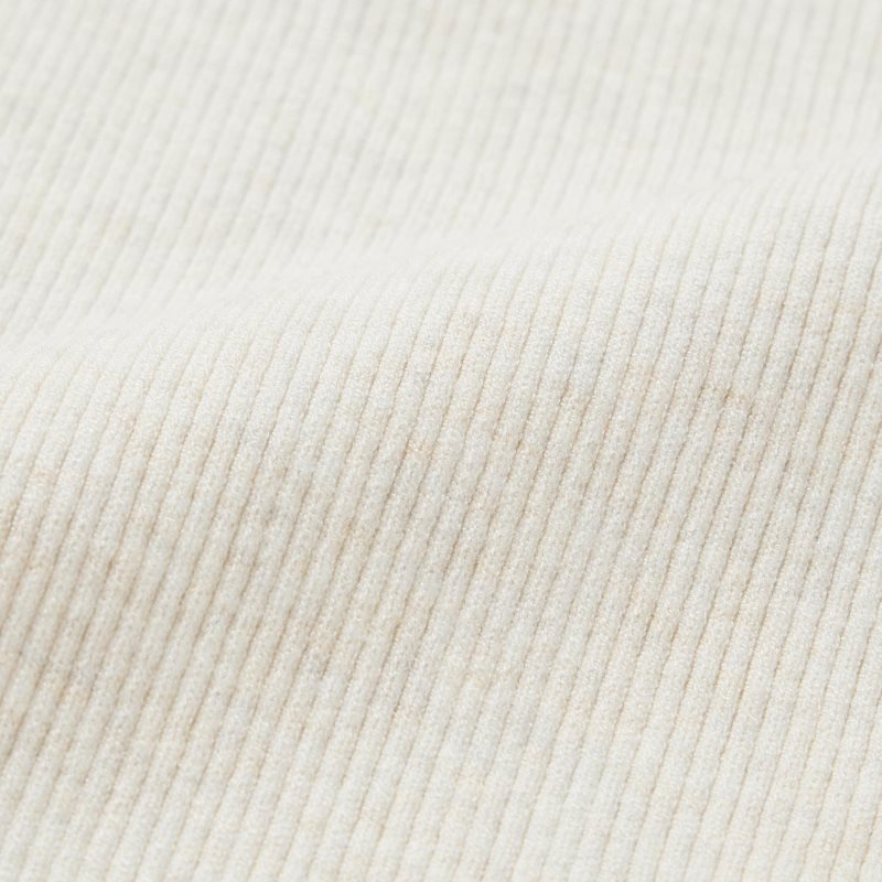 Beige Women Uniqlo Washable Knit Ribbed Pants | USA LFUHD-6407