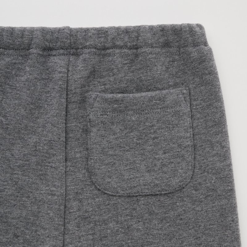 Black Baby Uniqlo Fleece Leggings | USA GSHDF-5872