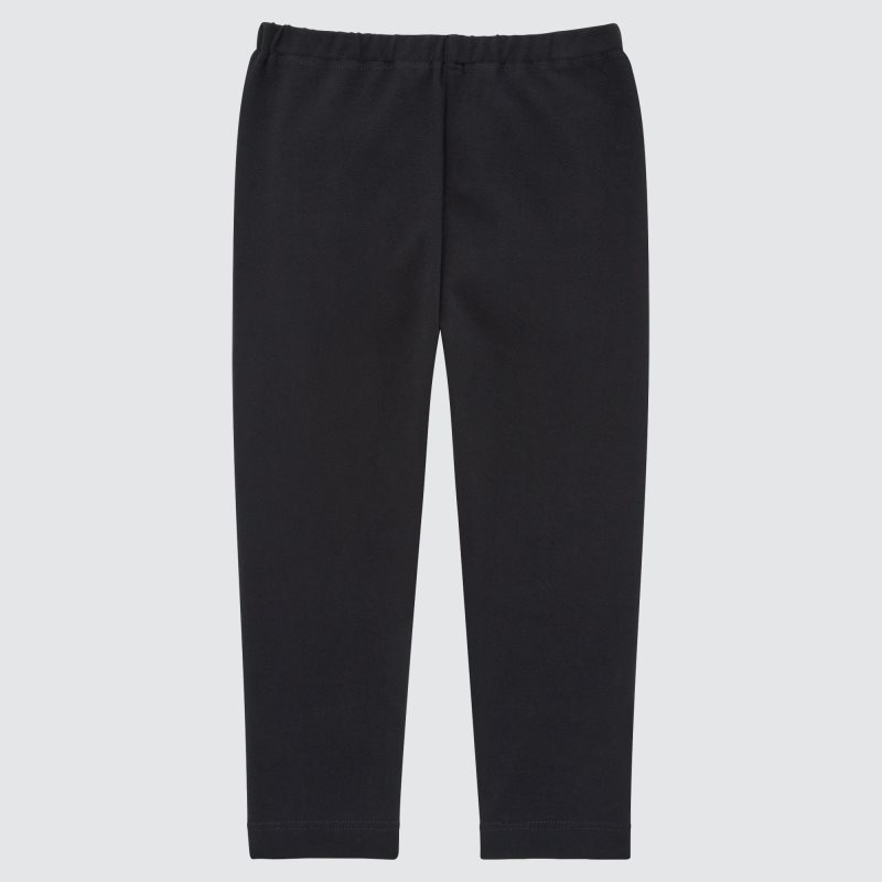 Black Baby Uniqlo Full-length (Solid) Leggings | USA JBCHT-9178