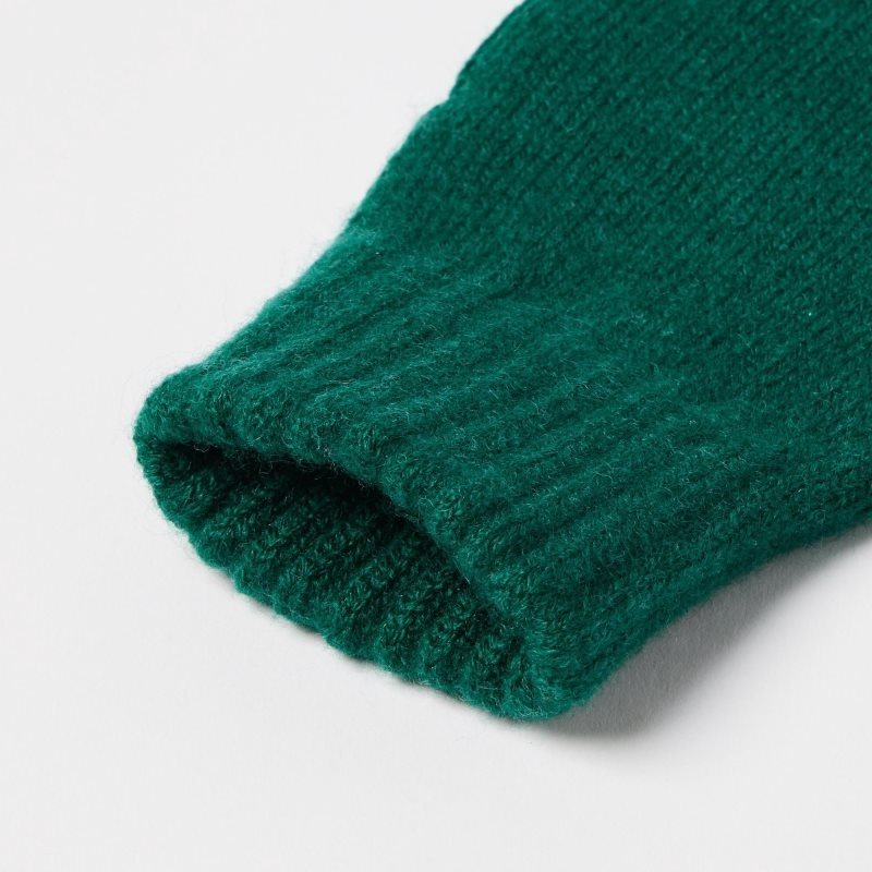 Black Kids Uniqlo Heattech Knitted Gloves | USA VDFRS-5826