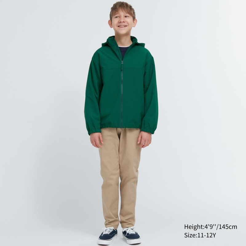 Black Kids Uniqlo Pocketable Nylon Parka | USA TMYZX-2540