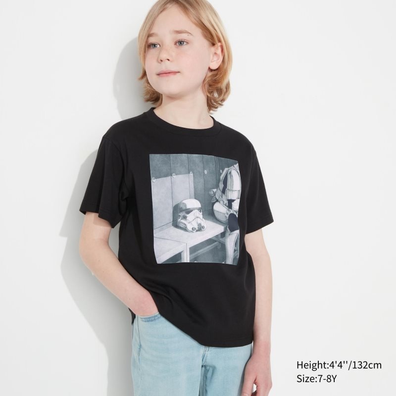 Black Kids Uniqlo Utgp2023: Magic For All Ut (Short-sleeve Graphic) (Jim Chen-hsiang Hu) T Shirts | USA EVHZA-4279