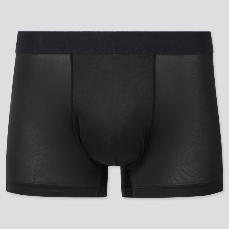 Black Men Uniqlo Airism Low-rise Boxer Briefs | USA PVEMO-5736