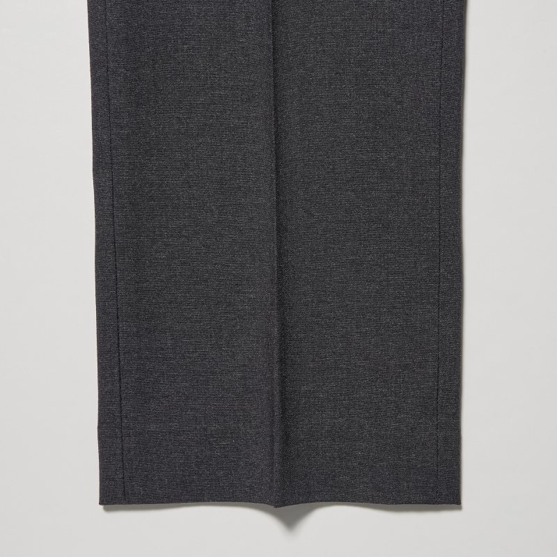 Black Men Uniqlo Airsense (Wool Like) (Ultra Light) Pants | USA FELOU-6140