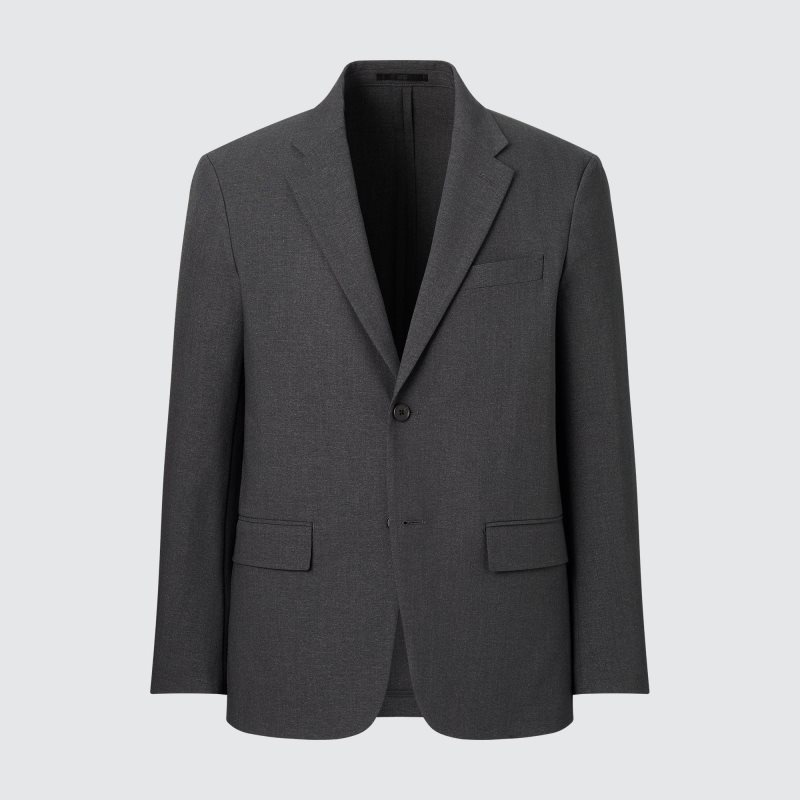 Black Men Uniqlo Airsense (Wool Like) (Ultra Light) Jackets | USA TOCVE-5203