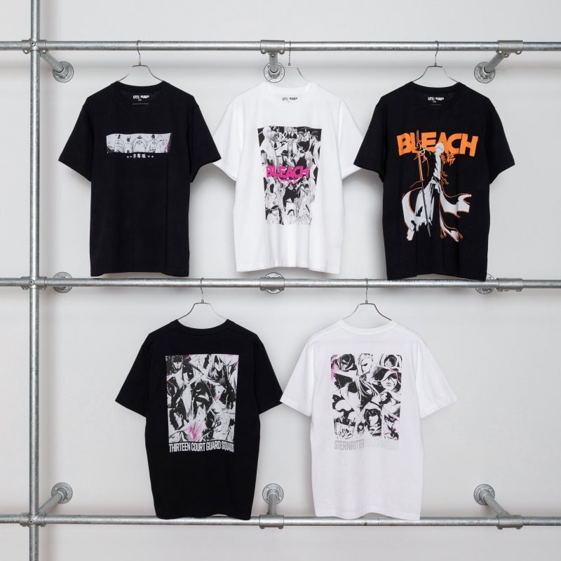 Black Men Uniqlo Bleach: Thousand-year Blood War Ut (Short-sleeve Graphic) T Shirts | USA YCWRQ-3521