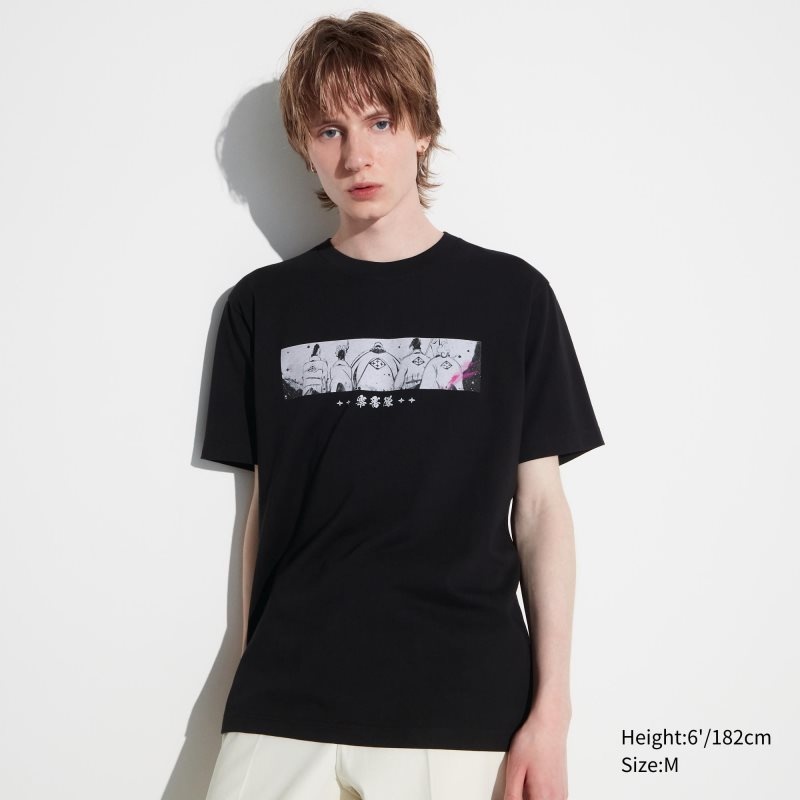 Black Men Uniqlo Bleach: Thousand-year Blood War Ut (Short-sleeve Graphic) T Shirts | USA EYJPK-6952