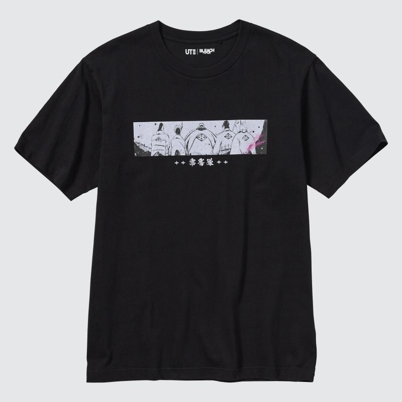 Black Men Uniqlo Bleach: Thousand-year Blood War Ut (Short-sleeve Graphic) T Shirts | USA EYJPK-6952