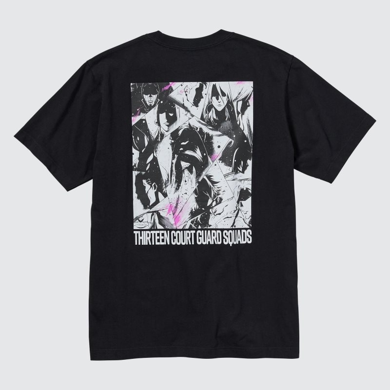 Black Men Uniqlo Bleach: Thousand-year Blood War Ut (Short-sleeve Graphic) T Shirts | USA WVIGX-6489