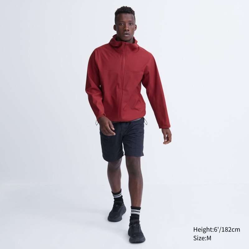 Black Men Uniqlo Blocktech (3d Cut) Parka | USA SLTYA-9538