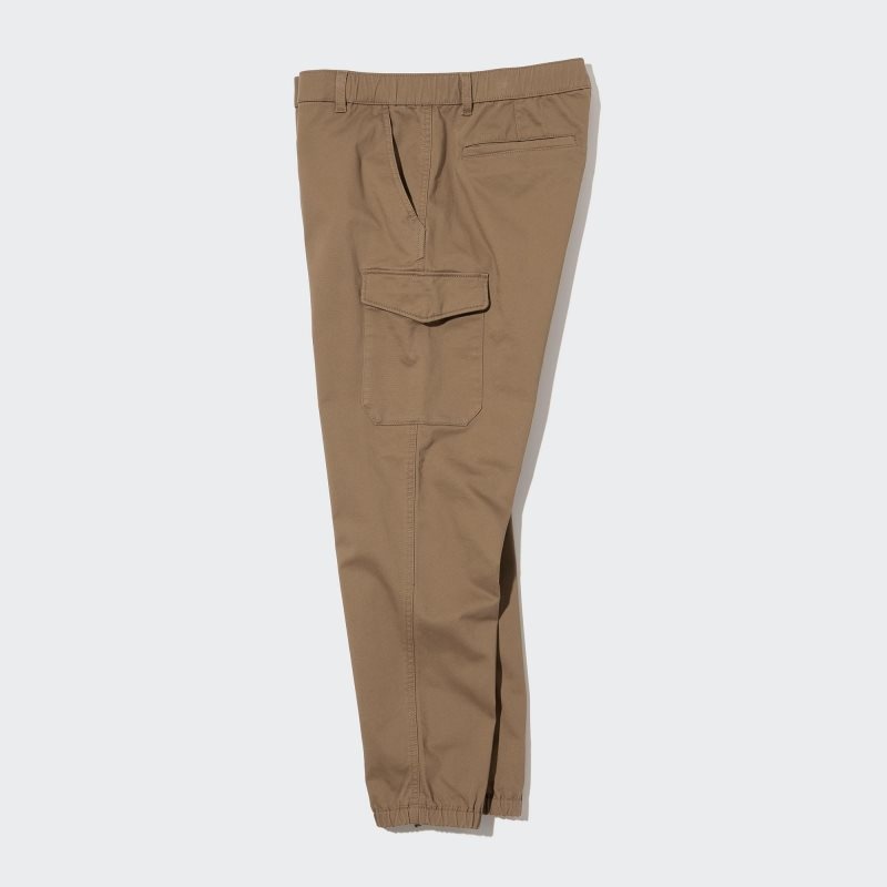 Black Men Uniqlo Cargo Jogger | USA IGFZP-6750