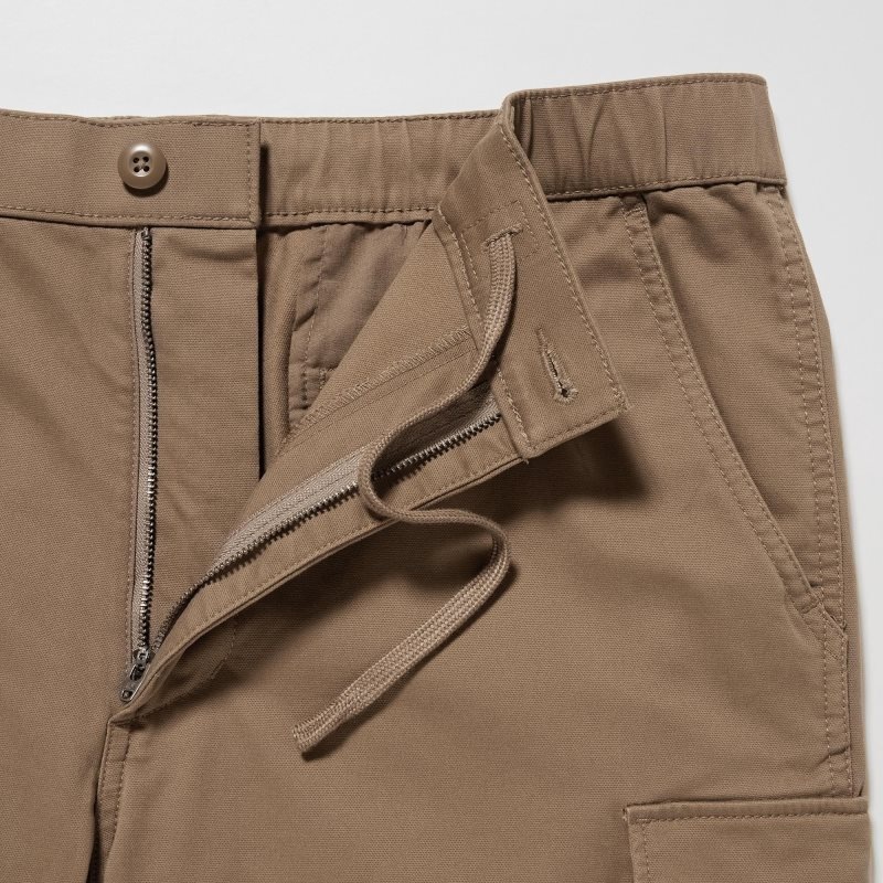 Black Men Uniqlo Cargo Jogger | USA IGFZP-6750