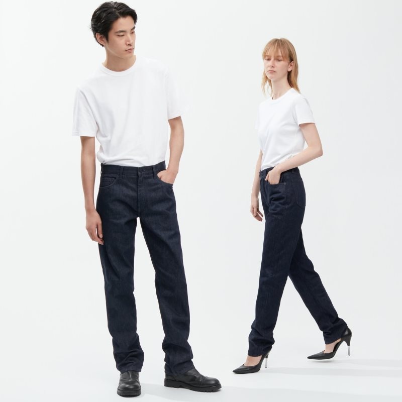 Black Men Uniqlo Classic Cut (Helmut Lang) Jeans | USA VYRIJ-2194