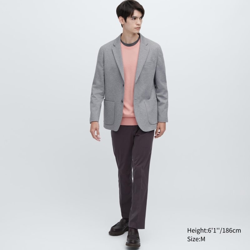 Black Men Uniqlo Comfort Jackets | USA TAIKQ-1279