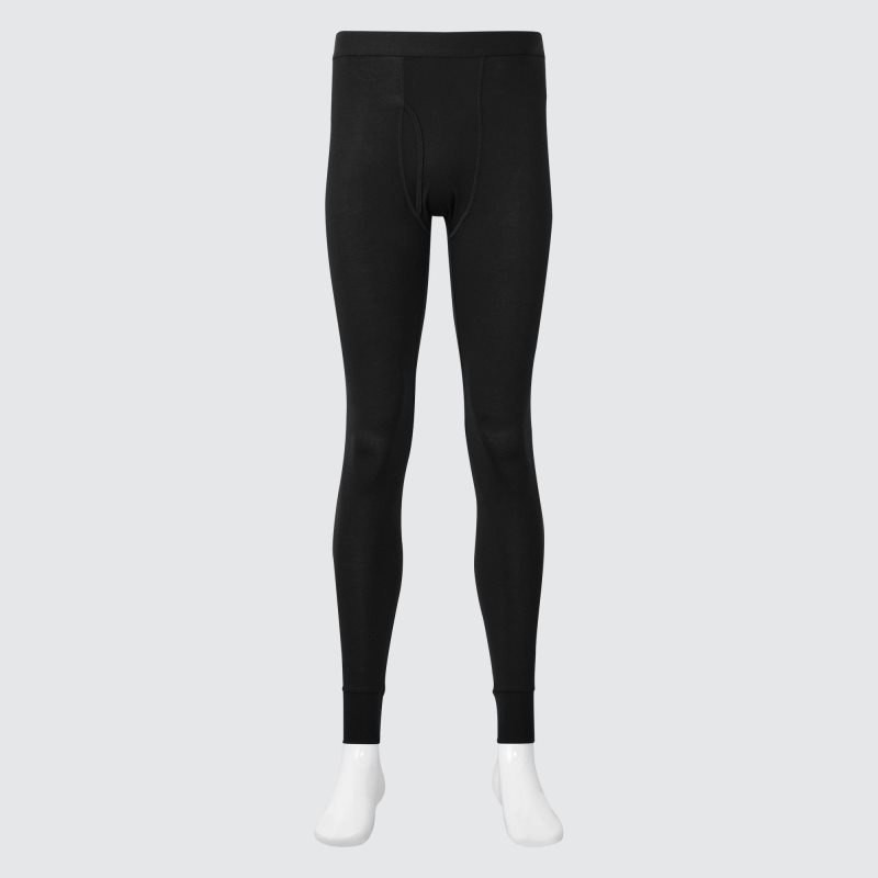 Black Men Uniqlo Heattech (2021 Edition) Tight | USA UOGWR-6803