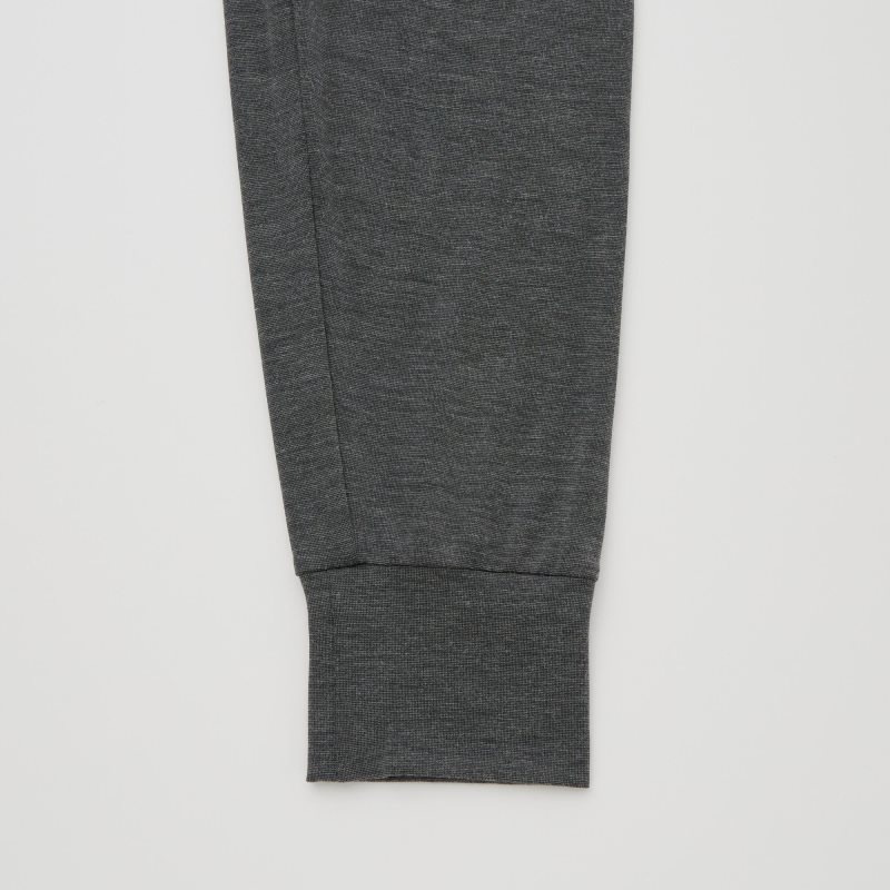 Black Men Uniqlo Heattech Long Johns Tight | USA RYEBC-3104