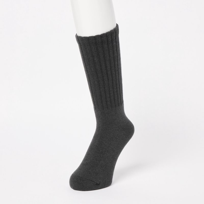 Black Men Uniqlo Heattech Pile Socks | USA MYRKW-8245