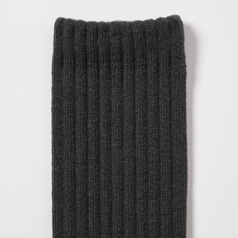 Black Men Uniqlo Heattech Pile Socks | USA MYRKW-8245