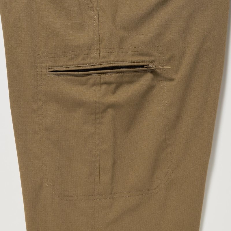 Black Men Uniqlo Heattech Warm Lined Pants | USA PENAD-7931