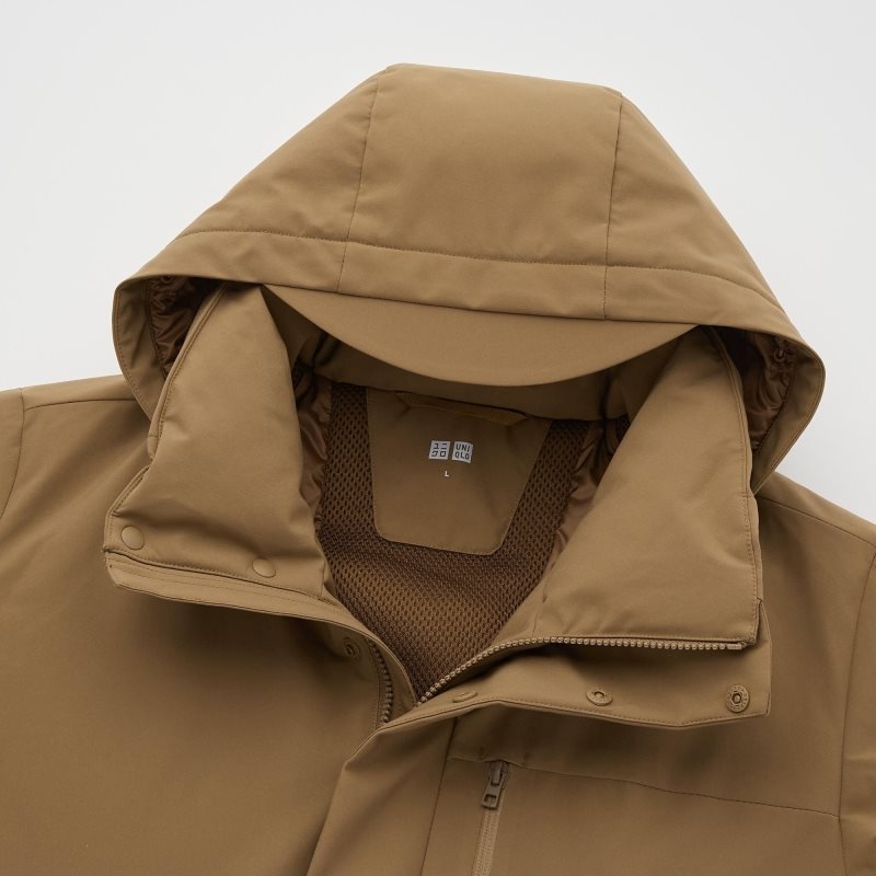 Black Men Uniqlo Hybrid Down Parka | USA CNDUT-2834