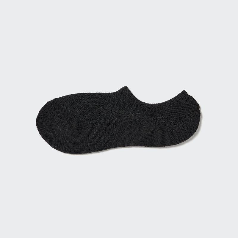 Black Men Uniqlo Pile Low Cut Socks | USA WTPFK-6459