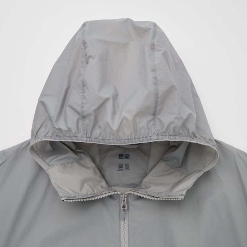 Black Men Uniqlo Pocketable Uv Protection 3d Cut Parka | USA ZJVME-0615