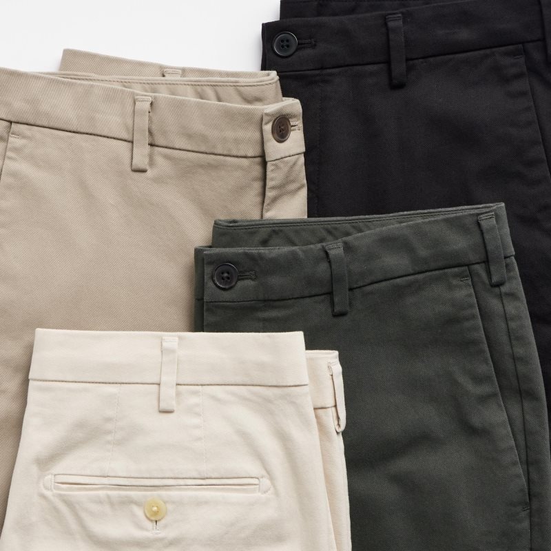 Black Men Uniqlo Slim-fit Chino Pants | USA SVPCH-4179