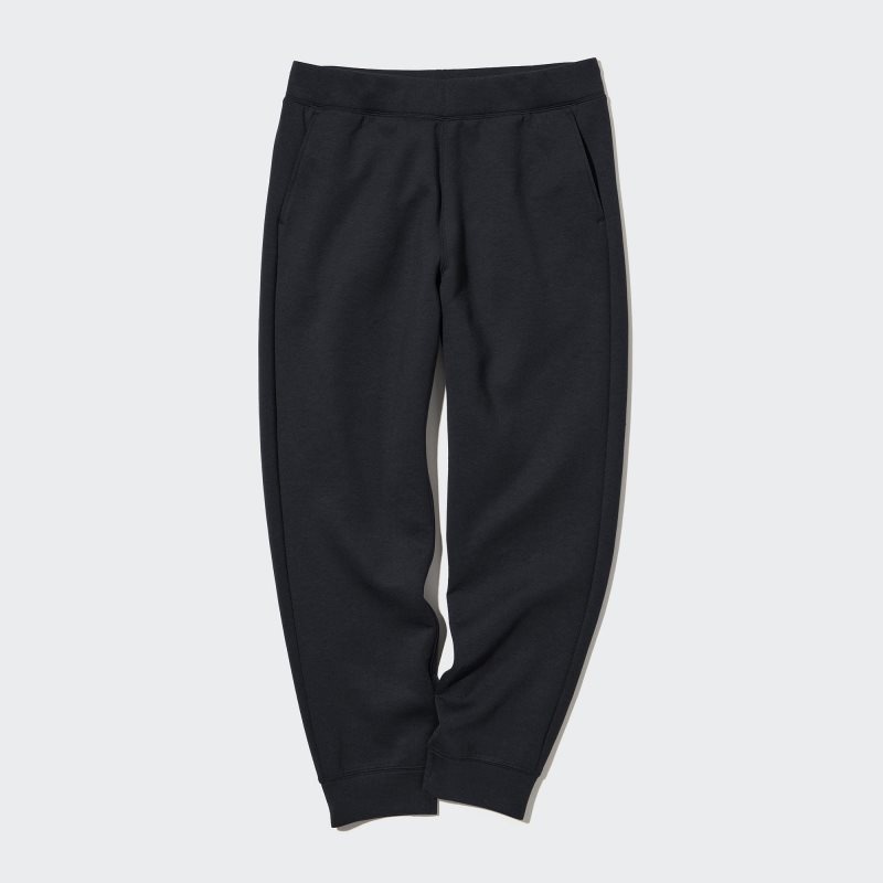 Black Men Uniqlo Stretch Dry Sweatpants | USA WAXQC-3786