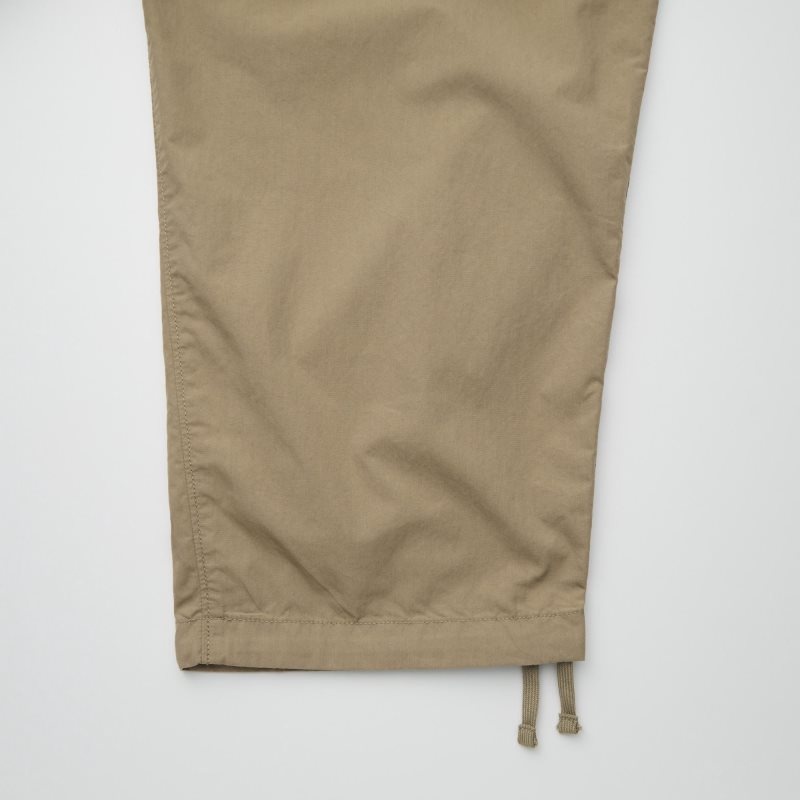 Black Men Uniqlo U Wide-fit Parachute Cargo Pants | USA YAJKE-3602