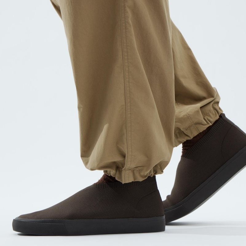 Black Men Uniqlo U Wide-fit Parachute Cargo Pants | USA YAJKE-3602