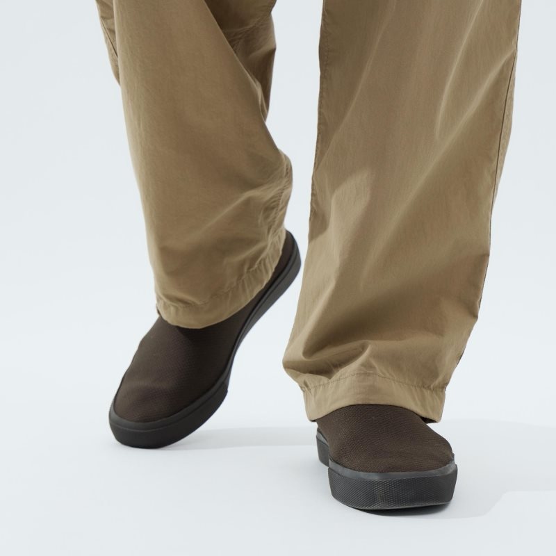 Black Men Uniqlo U Wide-fit Parachute Cargo Pants | USA YAJKE-3602