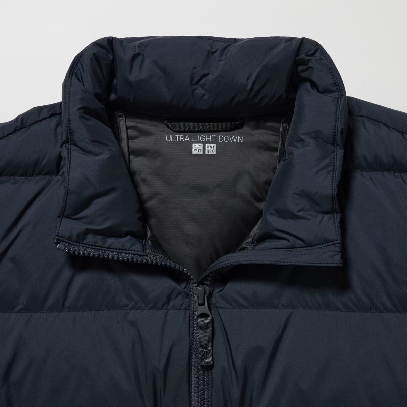 Black Men Uniqlo Ultra Light Down (3d Cut Wide Quilt) Jackets | USA POWSU-5942