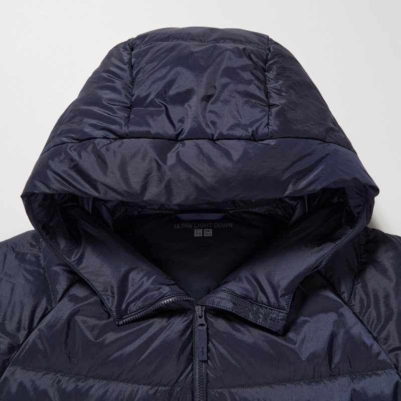 Black Men Uniqlo Ultra Light Down (3d Cut) Parka | USA YENFP-6273