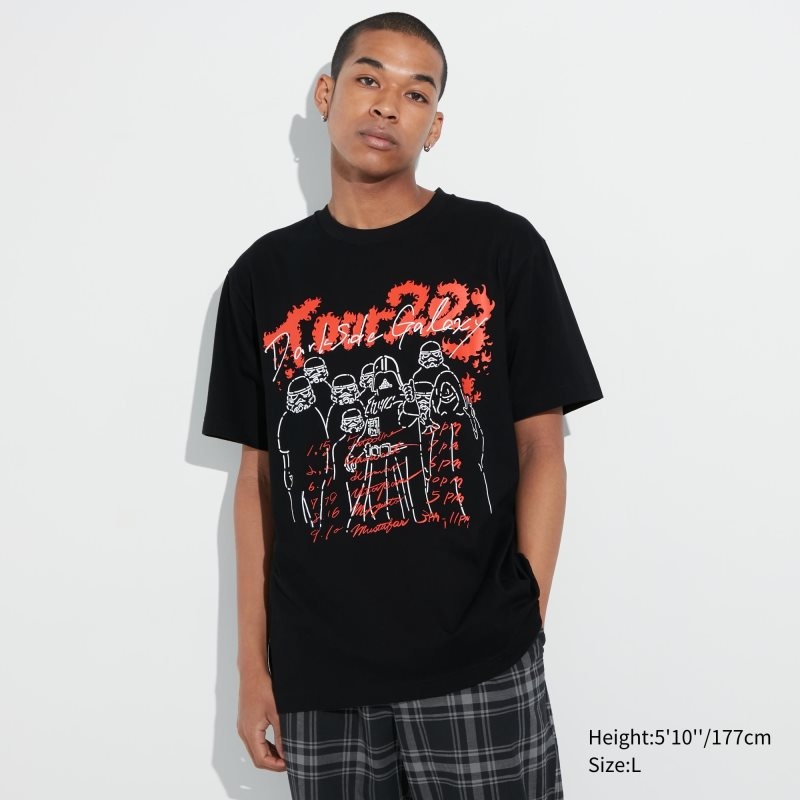 Black Men Uniqlo Utgp2023: Magic For All Ut (Short-sleeve Graphic) (Takashi Miyahira) T Shirts | USA OKGSJ-6402