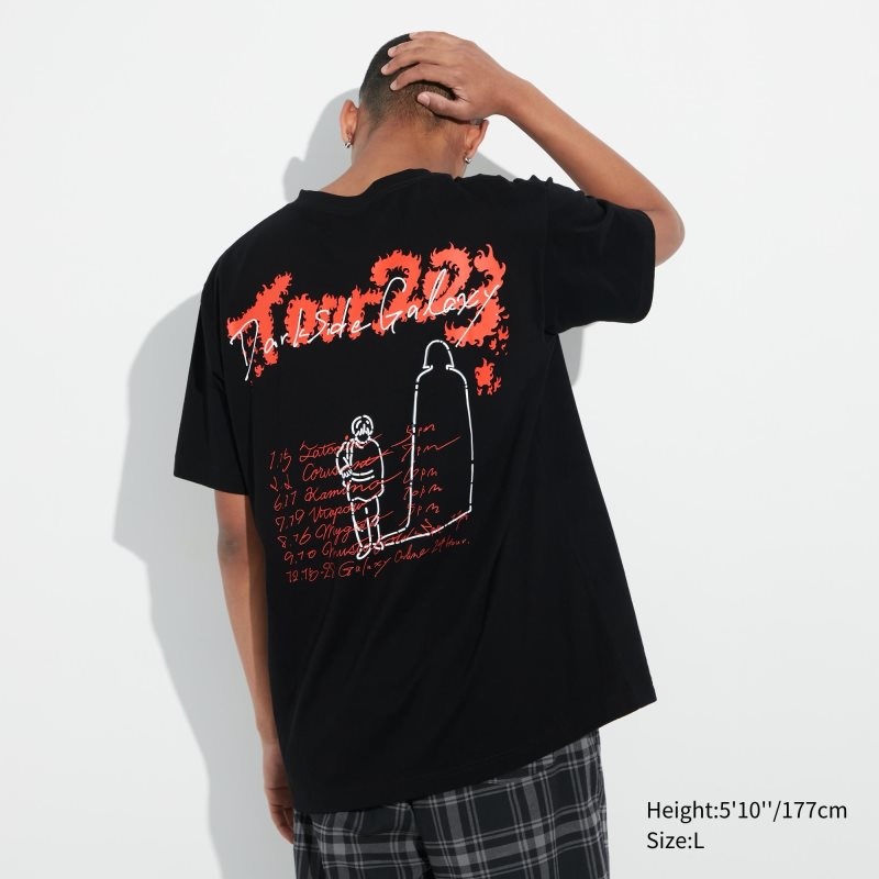 Black Men Uniqlo Utgp2023: Magic For All Ut (Short-sleeve Graphic) (Takashi Miyahira) T Shirts | USA OKGSJ-6402