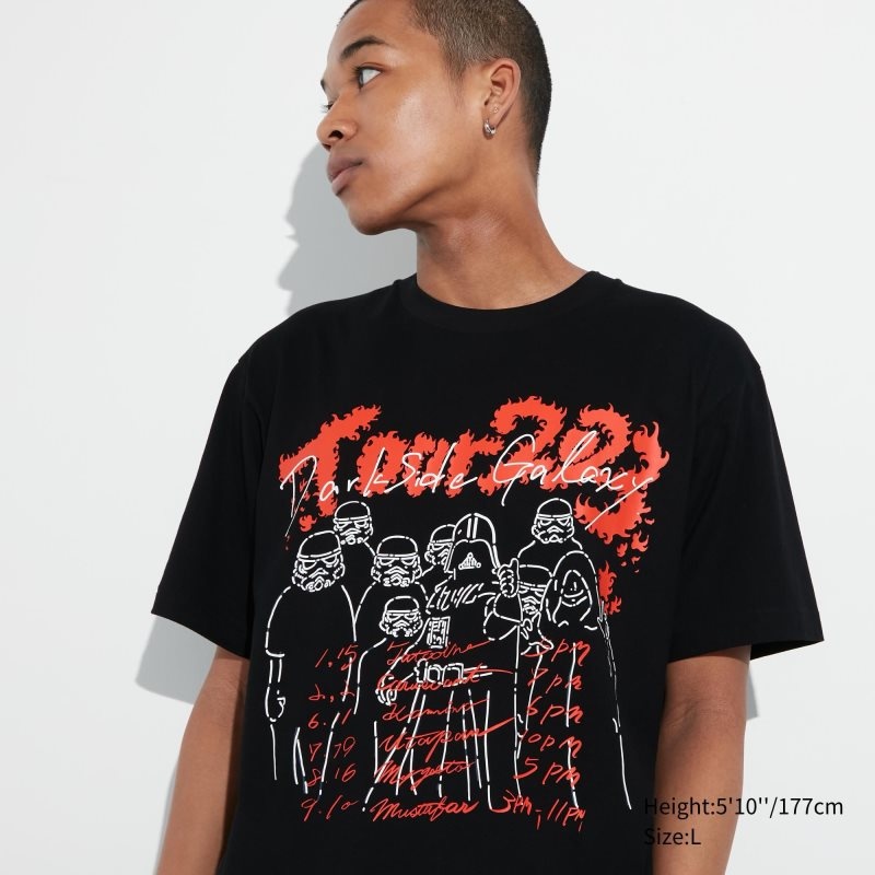 Black Men Uniqlo Utgp2023: Magic For All Ut (Short-sleeve Graphic) (Takashi Miyahira) T Shirts | USA OKGSJ-6402