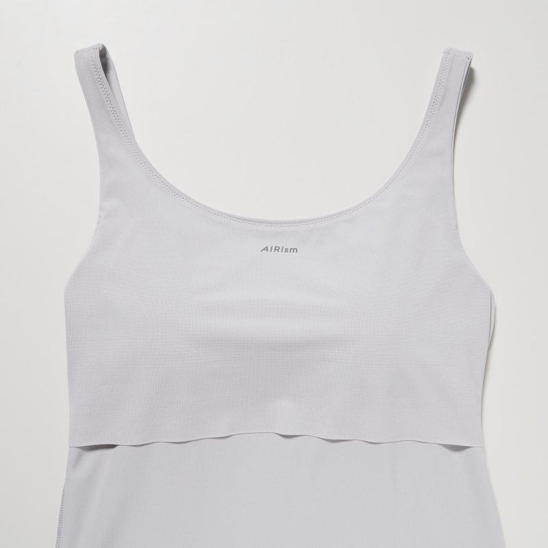 Black Women Uniqlo Airism Sleeveless Bras | USA XVJRG-0763