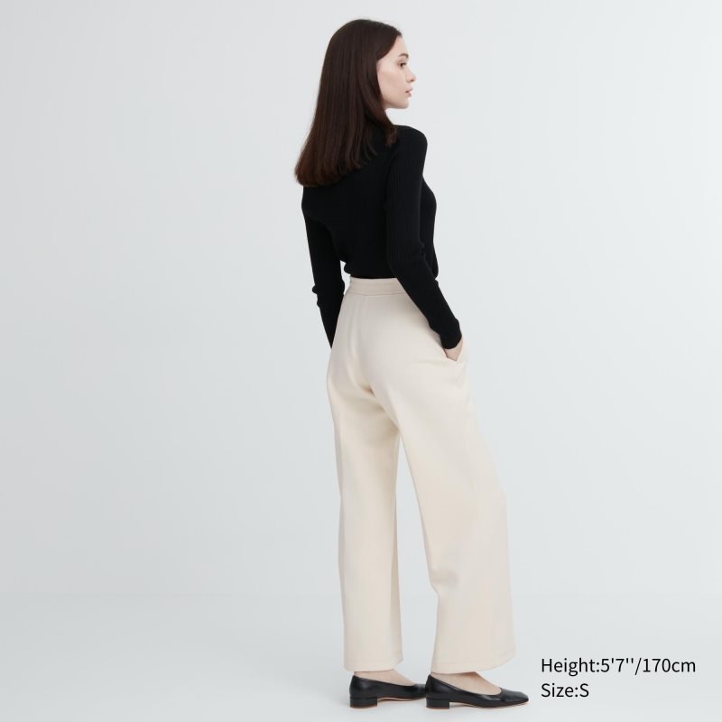 Black Women Uniqlo Dry Sweat Track Pants | USA QYOSN-9256