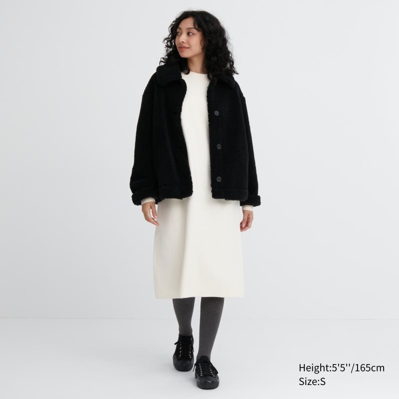 Black Women Uniqlo Heattech Extra Warm Pile-lined Tight | USA CRVFZ-1640