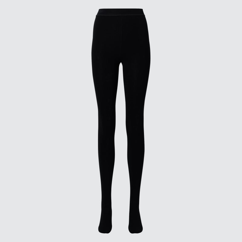 Black Women Uniqlo Heattech Extra Warm Pile-lined Tight | USA CRVFZ-1640