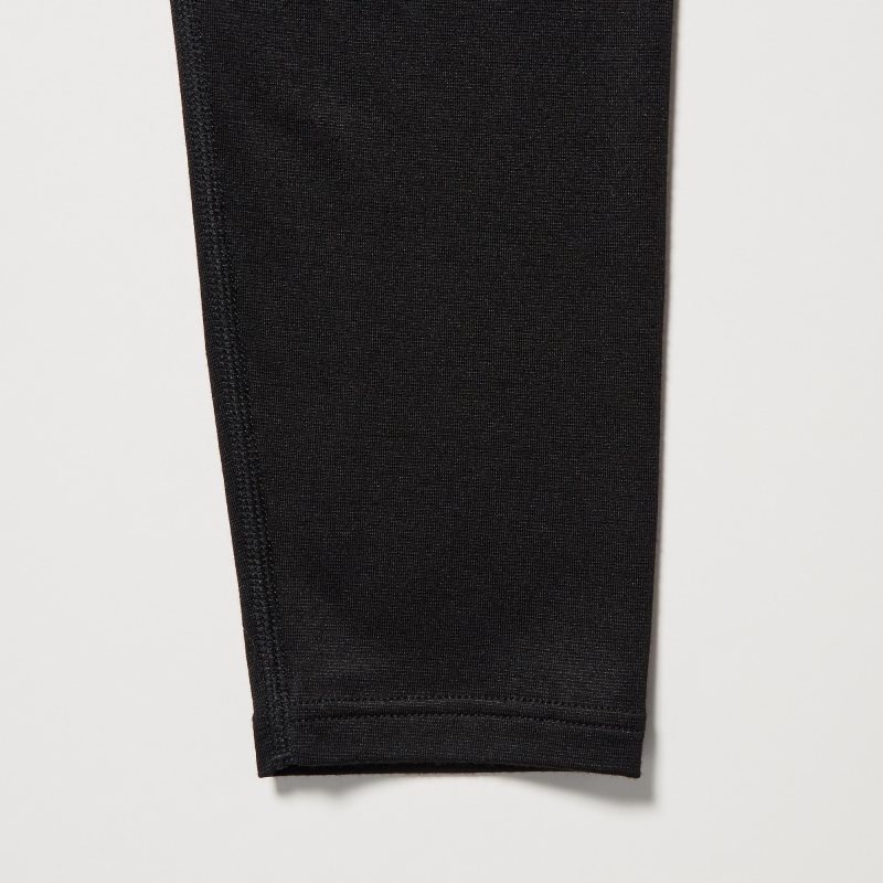 Black Women Uniqlo Heattech Leggings | USA MJSOD-7901