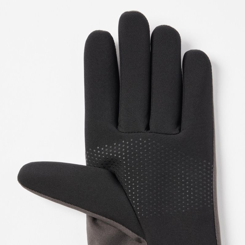 Black Women Uniqlo Heattech Lined Function Gloves | USA LQFON-2375